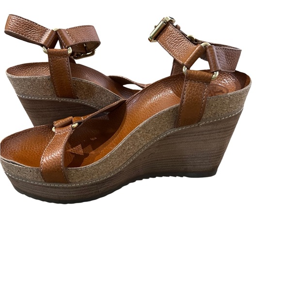 Tory Burch EUC wedge sandal size 9.5 - Picture 8 of 16